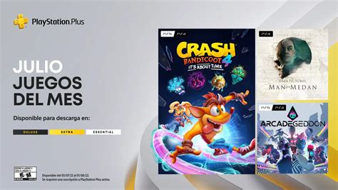 Crash 4 Llega A Los Juegos De PS Plus De Julio 2022 VGEzone