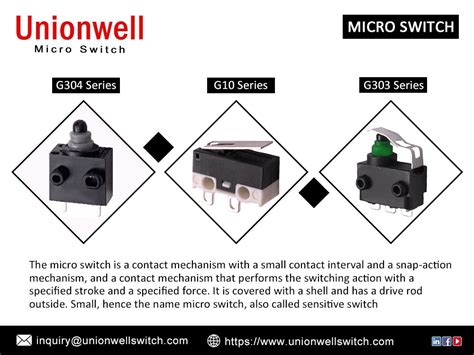 Qué son los microinterruptores y sus usos Conocimiento Huizhou
