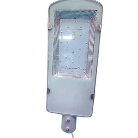 Pure White W Led Glass Street Light For Garden V At Rs