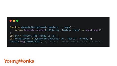 JavaScript String Formatting A Comprehensive Guide