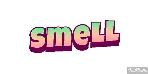 Smell Word Animated  Logo Designs