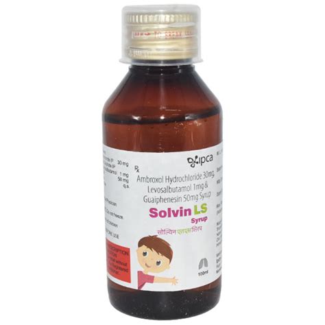 Solvin Ls Syrup 100ml Price Uses Side Effects Netmeds