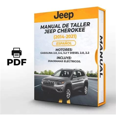 Manual De Taller Jeep Cherokee 2014 2021 Español Cuotas sin interés