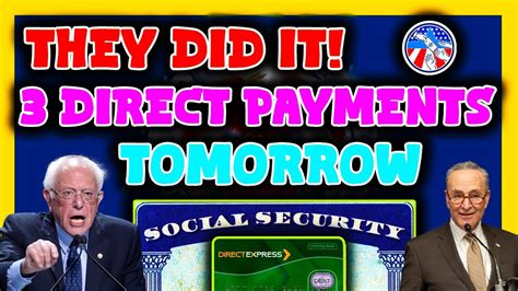 Ssa Sending Out 3 Direct Payments 1900 943 2400 To All Seniors On Social Security