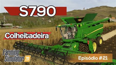 Farming Simulator 20 John Deere S790 Começando do Zero em 2023