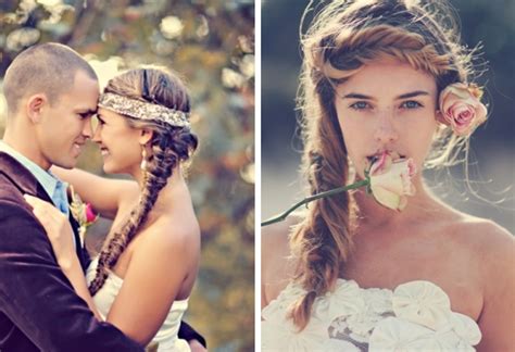 Boho Hairstyle Inspiration 006 Southbound Bride