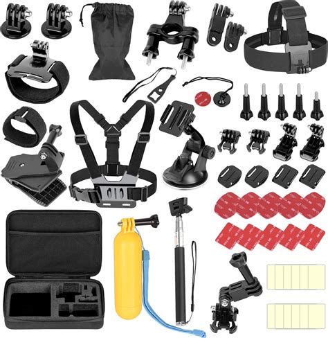 Amazon.com : EMART Action Camera Accessories Kit for Gopro Hero 11 10 9 ...