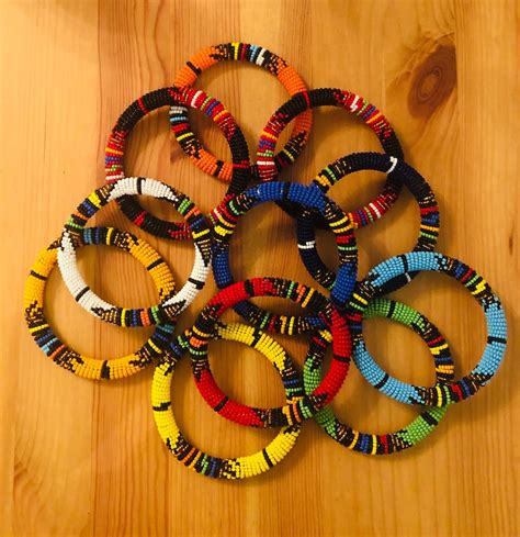 African Zulu Beaded Bracelets Etsy