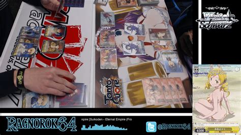 Card Academy Weiss Schwarz Meetup 120416 6 Of 6 Fate Vs Kiznaiver Youtube