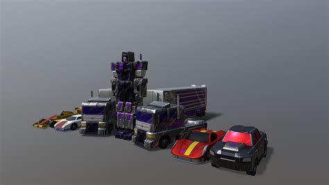 Motormaster And Stunticons Pack Tf Devastation Download Free 3d Model