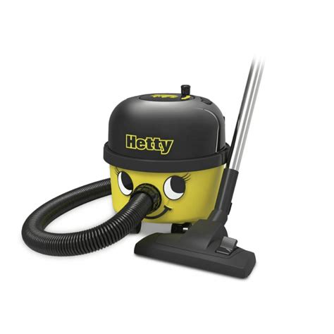 Numatic Het Hetty Bagged Cylinder Vacuum Cleaner Hoover L Yellow