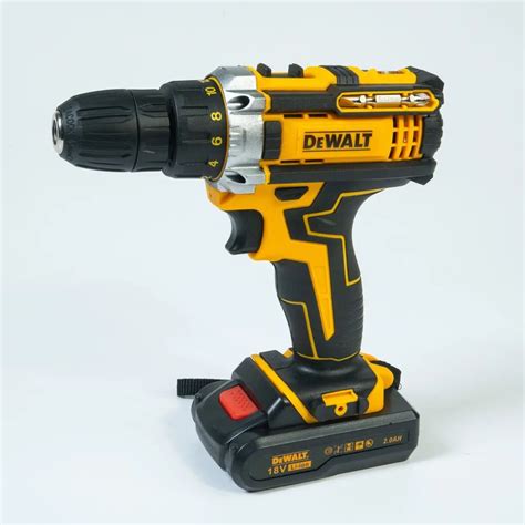 DeWalt Дрель-шуруповерт, 18 В, 40 Нм, 2 АКБ купить на OZON по низкой ...