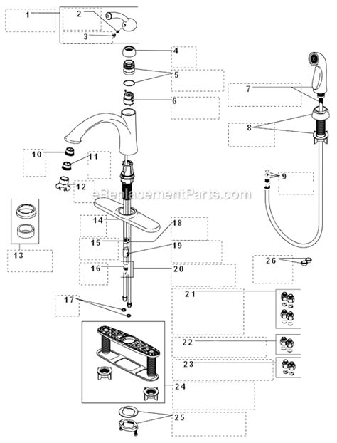 Delta Faucet 11926 Ss Dst Parts List And Diagram