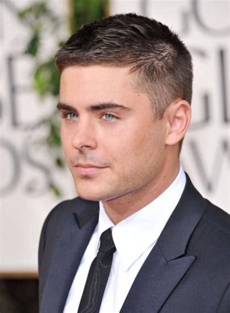 Zac Efron Mens Short Buzzed Fade Summer Hair Boy Haircuts Short Mens