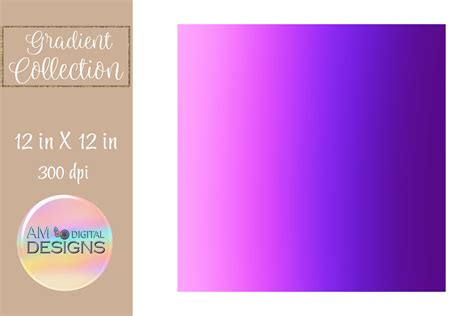 I Love Purple Ombre Gradient Background Graphic by Magnolia Blooms ...