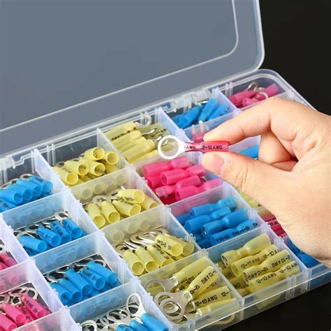 BMBY 270 PCS Heat Shrink Wire Connector Kit Electrical Insulated Crimp