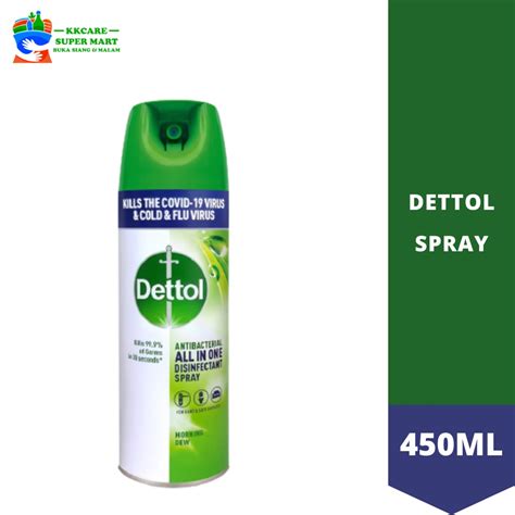 Dettol Antibacterial All In One Disinfectant Spray Morning Dew