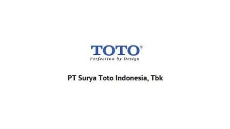 Lowongan Kerja Pt Surya Toto Indonesia Tbk Penempatan Tangerang Info