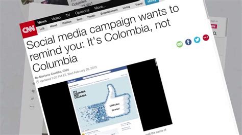 It's Colombia, not Columbia | CNN