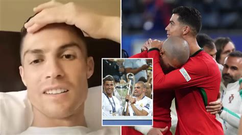 Cristiano Ronaldo Fait Sensation Sur Internet Avec Un Post Instagram