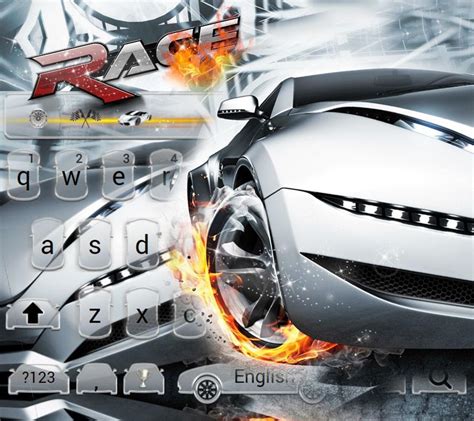 Theme Race car Emoji Keyboard APK for Android Download