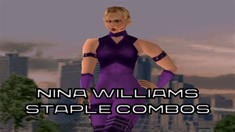 TEKKEN 3 Nina Williams Staple Combos YouTube