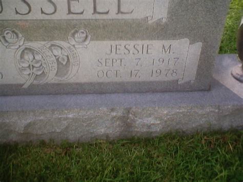 Jessie Reba McClain Russell 1917 1978 Mémorial Find a Grave