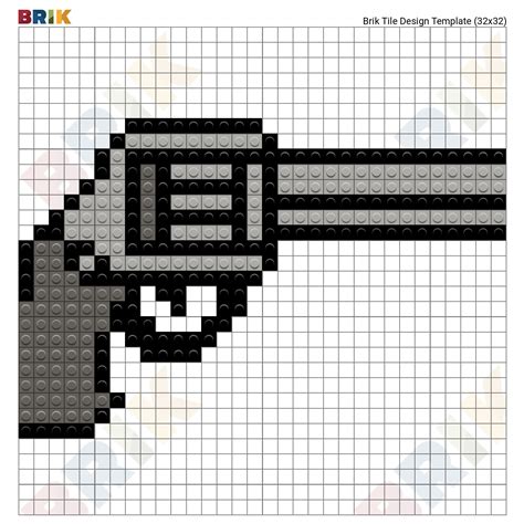 Pixel Art Grid Gun Pixel Art Grid Gallery