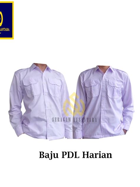 Jual Baju PDL Seragam Paskibra PMR Laki Laki Seragam Sekolah SMP SMA