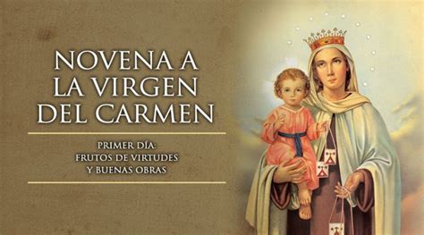 Hoy Se Inicia La Novena A La Virgen Del Carmen Mi Diócesis De Piedras