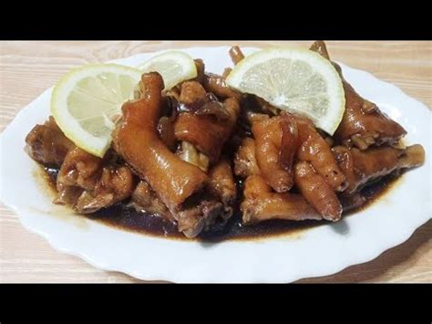 Chicken Feet Adobo Recipe Lutong Bahay Recipe Masarap Pangpulutan Or