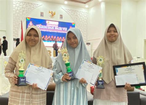 Tiga Utusan Mas Ulumul Quran Memperoleh Juara Dan Pada Tarbiyah