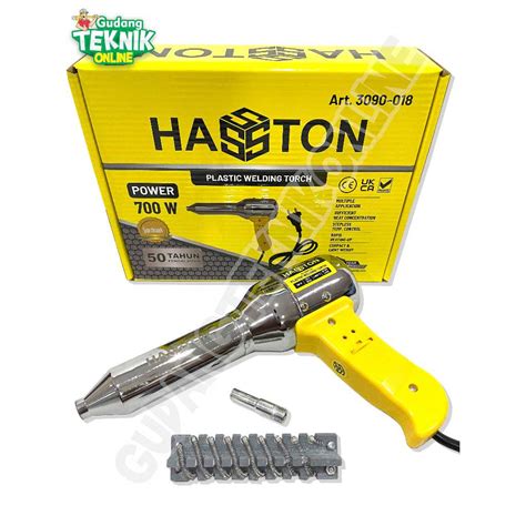Jual HASSTON Alat Las Plastik PVC HASSTON Mesin Las Pemanas Hot Gun PP Plastic