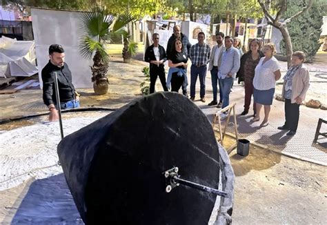 El Alcalde Pedro Jos Noguera Visita Las Obras Del Bel N Viviente