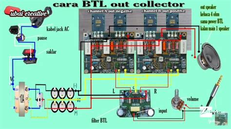 Cara Pasang Filter Btl Pada Driver Out Collector DTK Hifi 700w YouTube