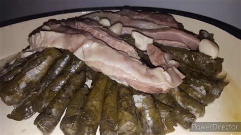 How to make grape leaf wraps Kıymalı yaprak sarması nasıl yapılır