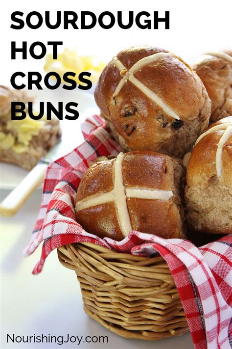 Sourdough Hot Cross Buns