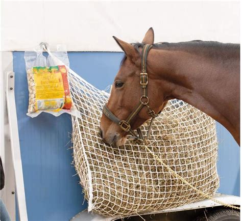 Sunwin Slow Feed Hay Net Bag Full Day Horse Feeding Large Feeder Bag ...