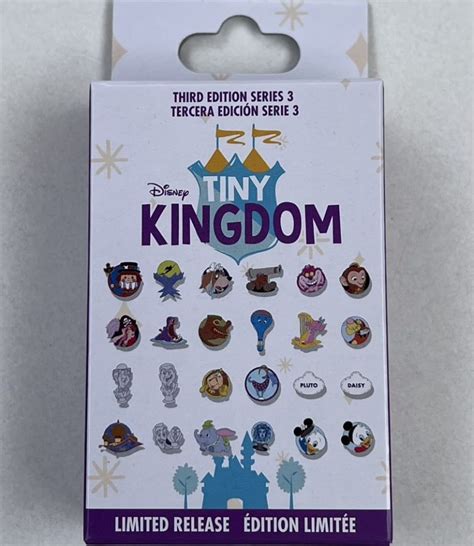 Disney Tiny Kingdom Third Edition Series 3 Pin Collection Disney Pins