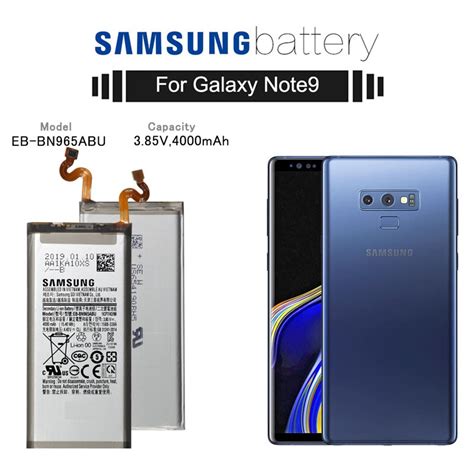 Samsung Galaxy Note 9 Replacement Battery Eb Bn965abc Eb Bn965abu Eb