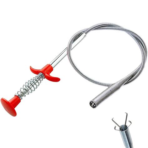 60cm Flexible Sewer Pipe Unblocker Snake Spring Pipe Dredging Tool