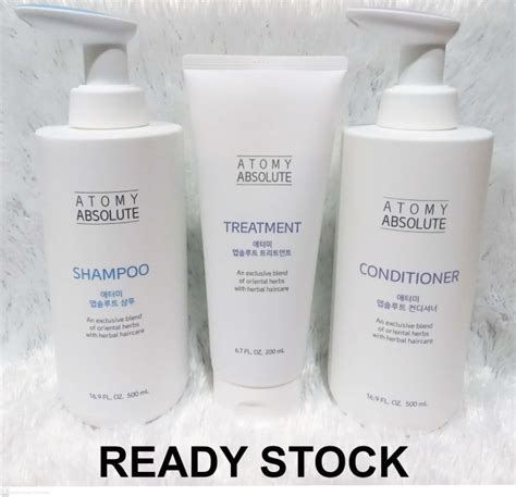 Atomy Absolute Hair Care Absolute Shampoo Absolute Conditioner