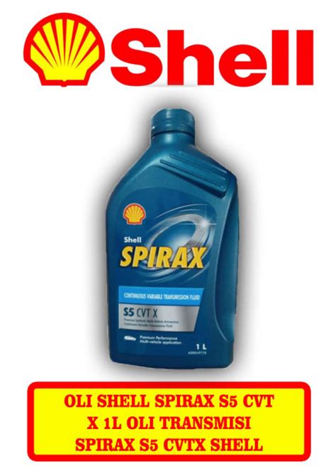 Oli Shell Spirax S Cvt X L Oli Transmisi Spirax S Cvtx Shell