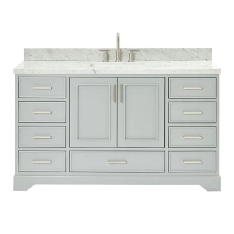 Winston Porter Peighten 61 Single Bathroom Vanity With Carrara Marble