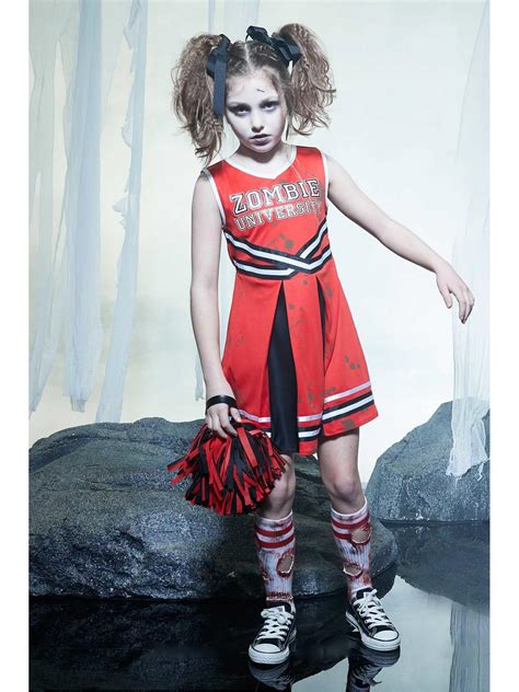 Zombie Cheerleader Costume For Girls Chasing Fireflies