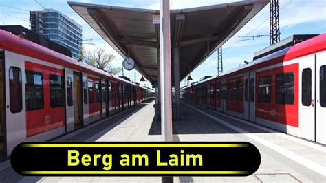 S Bahn Station Berg Am Laim Munich Walkthrough Youtube