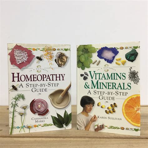 A Step-By-Step Guide to Vitamins, Minerals and Homeopathy (Preloved ...