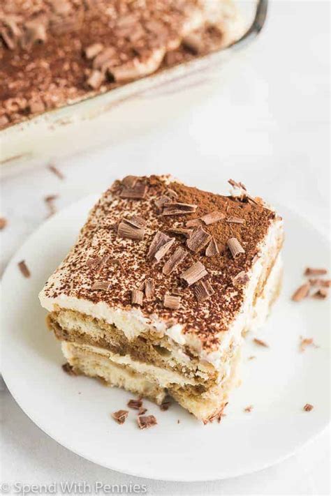 Easy Tiramisu Recipe No Bake Dessert Spend With Pennies