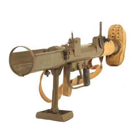Original WWII British PIAT Anti-Tank Display Bomb Launcher Serial IC/E