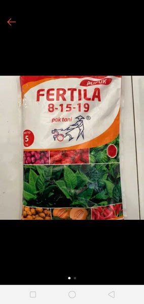 Jual Pupuk Fertila Tembako Kg Di Lapak Luwes Tani Indonesia Bukalapak